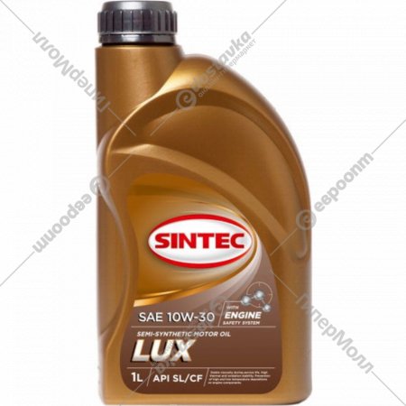 Моторное масло «Sintec» Люкс Sae 10W30, 801925, 1 л