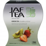 Чай «Jaf Tea» зелёный с ароматом клубники и киви, 100 г.