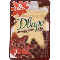 

Сыр "ДВАРО" (50%,нарезка) 200г