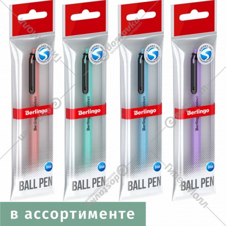 Ручка шариковая автоматическая «Berlingo» Instinct, синяя, CBm_07742_1
