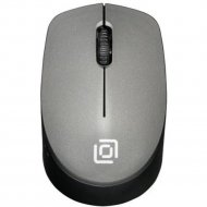 Мышь «Oklick» 486MW, USB, беспроводная, черный-серый