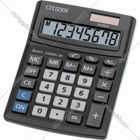 Калькулятор настольный «Citizen» 8 разрядов, CMB801-BK
