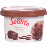 Мороженое «Soletto» шоколад брауни, 190 г