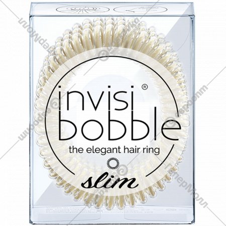 Резинка-браслет для волос «Invisibobble» золотистая, 3 шт