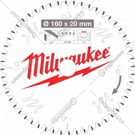 Пильный диск «Milwaukee» для циркулярных пил, 4932471292