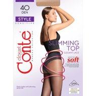 Колготки женские «Conte Elegant» Style, 40 den, nero, размер 3