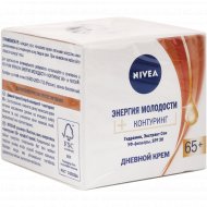 Крем для лица «Nivea» энергия молодости, 65+, дневной, 50 мл