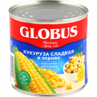 Кукуруза консервированная «Globus» сладкая, 340 г
