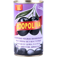 

Маслины "COOPOLIVA"(черн,б/к,ж/б)350г
