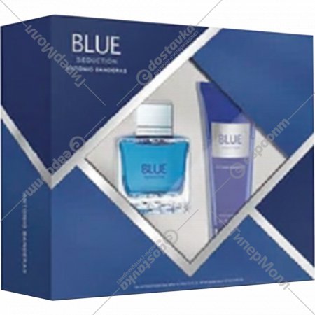 Подарочный набор «Antonio Banderas» Blue Seduction For Men, 100+75 мл