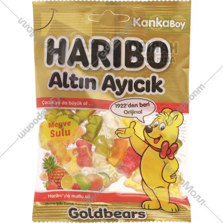 Мармелад жевательный «Haribo» мишки, с фруктовым вкусом, 80 г