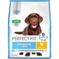 Корм д/щен«PERF.FIT»(сред/круп,кур)1.4кг