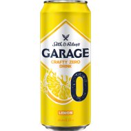 Напиток пивной безалкогольный Garage Crafty Zero Drink Lemon, 0.5%, 0.45 л