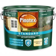 Пропитка для древесины «Pinotex» Standard, CLR, база, 5270612, 9 л