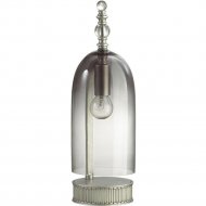 Настольная лампа «Odeon Light» Bell, Neo ODL_EX22 61, 4882/1T, серебристый/дымчатый/стекло