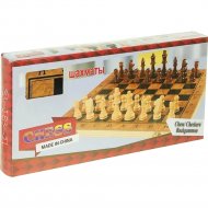 Набор настольных игр «Xinliye» 3 в 1, Шахматы, шашки, нарды, 3029