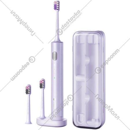 Электрическая зубная щетка «Dr. Bei» BY-V12, фиолетовый/золото