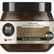 Маска для волос «Hello nature» с маслом кокоса, 250 мл