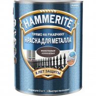 Краска «Hammerite» молотковая, коричневый, 0.5 л