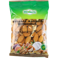 

Миндаль жарен. "ECONUTS" 70 г