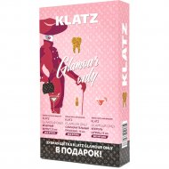 Набор зубных паст «Klatz» Glamour Only, апероль/вермут, 3х75 мл, + щетка