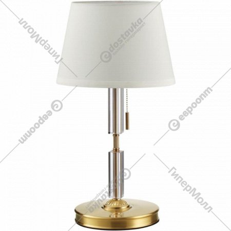Настольная лампа «Odeon Light» London, Modern ODL_EX22 91, 4894/1T, бронзовый/белый/абажур ткань