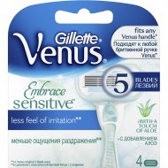 Сменные кассеты «Gillette» Venus, Embrace Sensitive, 4 шт