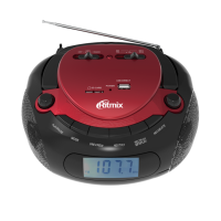

Магнитола"RITMIX"(RBB-300BT Red-Black)