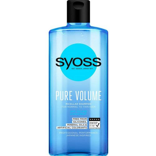 Шампунь «Syoss» Pure Volume,мицеллярный , 440мл