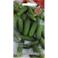 

Огурец "ВЕСЕЛАЯ СЕМЕЙКАF1" (А) (ЦВ) 12шт