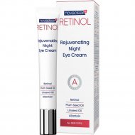 Крем для кожи вокруг глаз «NovaClear» Retinol, молаживающий ночной с ретинолом, 15 мл