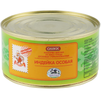 

Консервы мясные "ИНДЕЙКА ОСОБАЯ" 325г