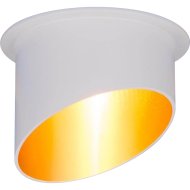 Точечный светильник «Elektrostandard» 7005 MR16 WH/GD, белый/золото, a040981