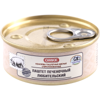 

Паштет печеночный "ЛЮБИТЕЛЬСКИЙ" 100г