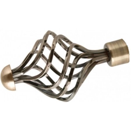 Наконечник для карниза «АС Март» D25, Ажур 245, антик