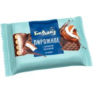 Творожный десерт «Беллакт» пирожное, кокосовая начинка, 23%, 100 г