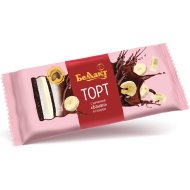 Творожный десерт «Беллакт» торт с банановой начинкой, 24%, 200 г