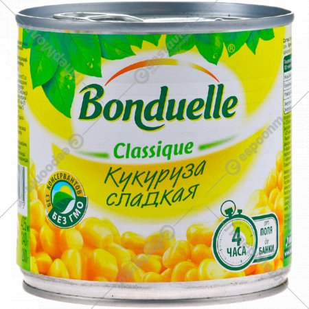 Кукуруза сладкая «Bonduelle» 340 г