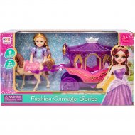 Карета для кукол с куклой и лошадью SS031B, B1689788