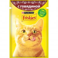 Корм для кошек «Friskies» с говядиной в подливе, 85 г
