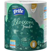 

Полотенца бум."GRITE BLOSSOM JUMBO" 1рул