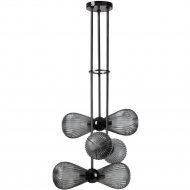 Подвесной светильник «Odeon Light» Elica, Modern ODL_EX23 17, 5417/6, черный хром/дымчатый