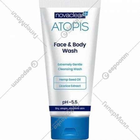 Средство для мытья лица и тела «NovaClear» Atopis, для детей и взрослых, 200 мл