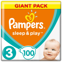 

Подгузники "PAMPERS"(sleep&play,midi100)