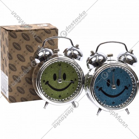 Часы настольные «Белбогемия» с будильником, Smile, 27426480
