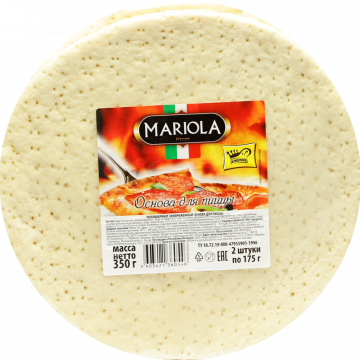 Основа для пиццы «Mariola» замороженная, 350 г