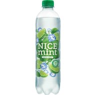 На­пи­ток га­зи­ро­ван­ный Nice mint с аро­ма­том мяты и лайма, 0.53 л