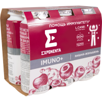 

Продукт кисл."IMUNO+"(Вишня/женьш.)6шт