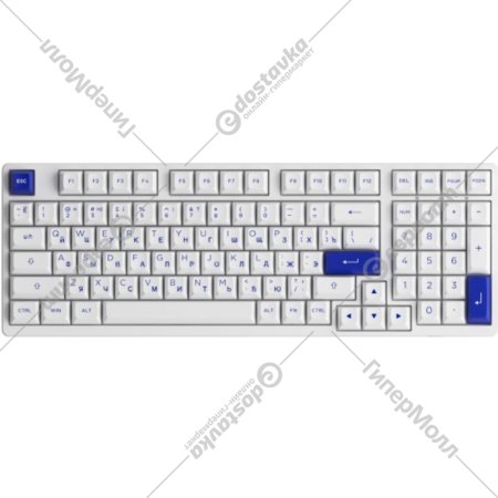Клавиатура «Akko» 3098B White&Blue, 1561229