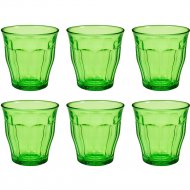 Набор стаканов «Duralex» Picardie Green, 1027019, 6х310 мл